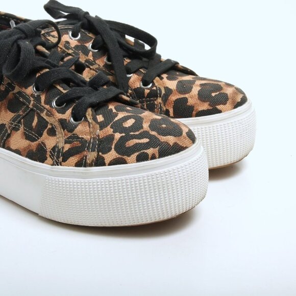 Steve Madden Emmi Leopard Print Platform Sneakers - Picture 12 of 13